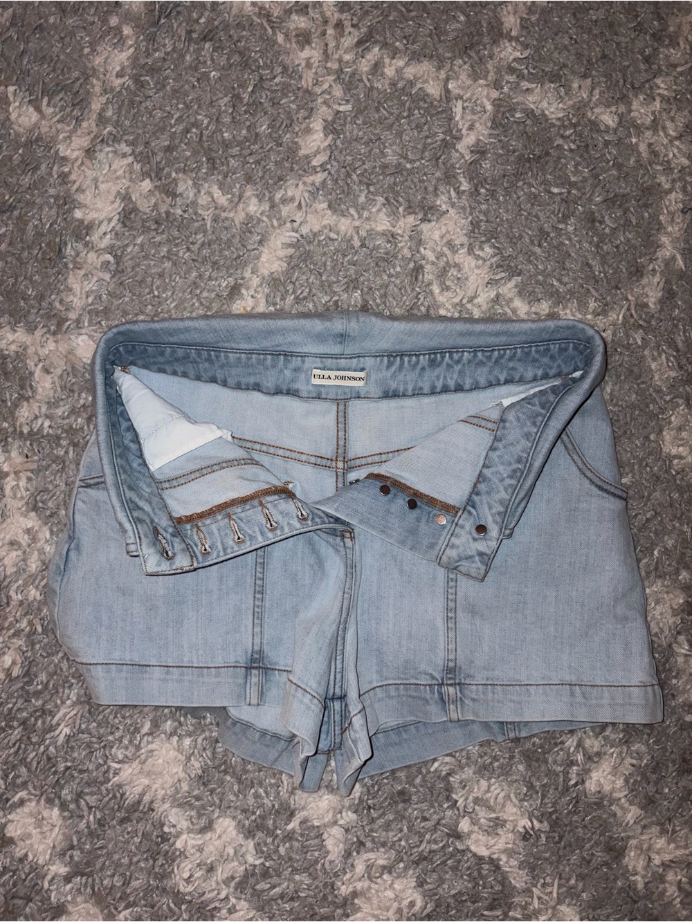 Ulla Johnson Kase Fold-Over shorts - Picture 4 of 4
